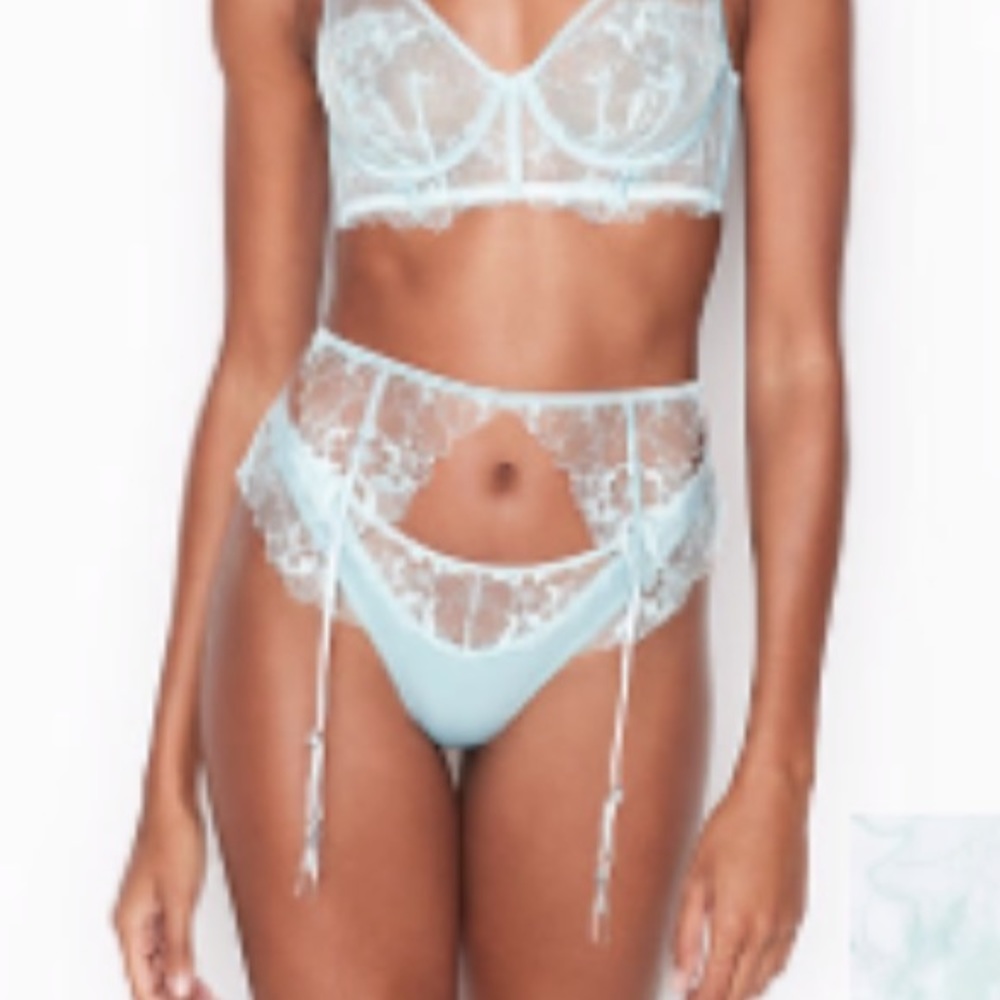NWT Victoria’s Secret Lace Garter Belt